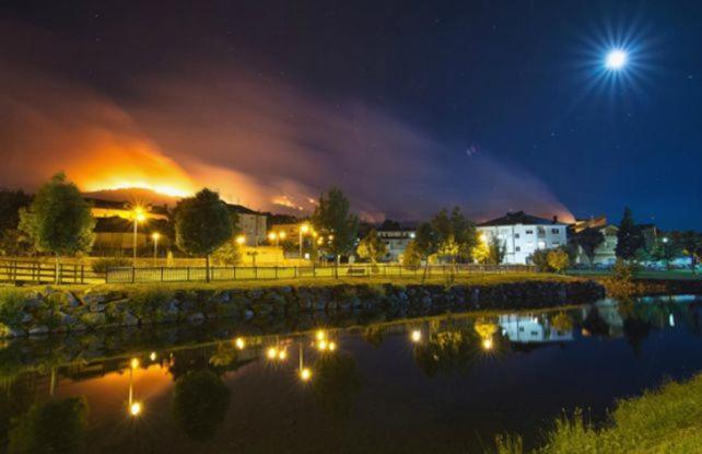 Casa Los Ancares Vega De Espinareda Luaran gambar